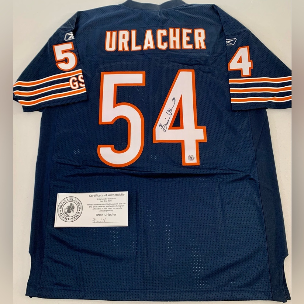 Autographed Brian Urlacher Jersey
